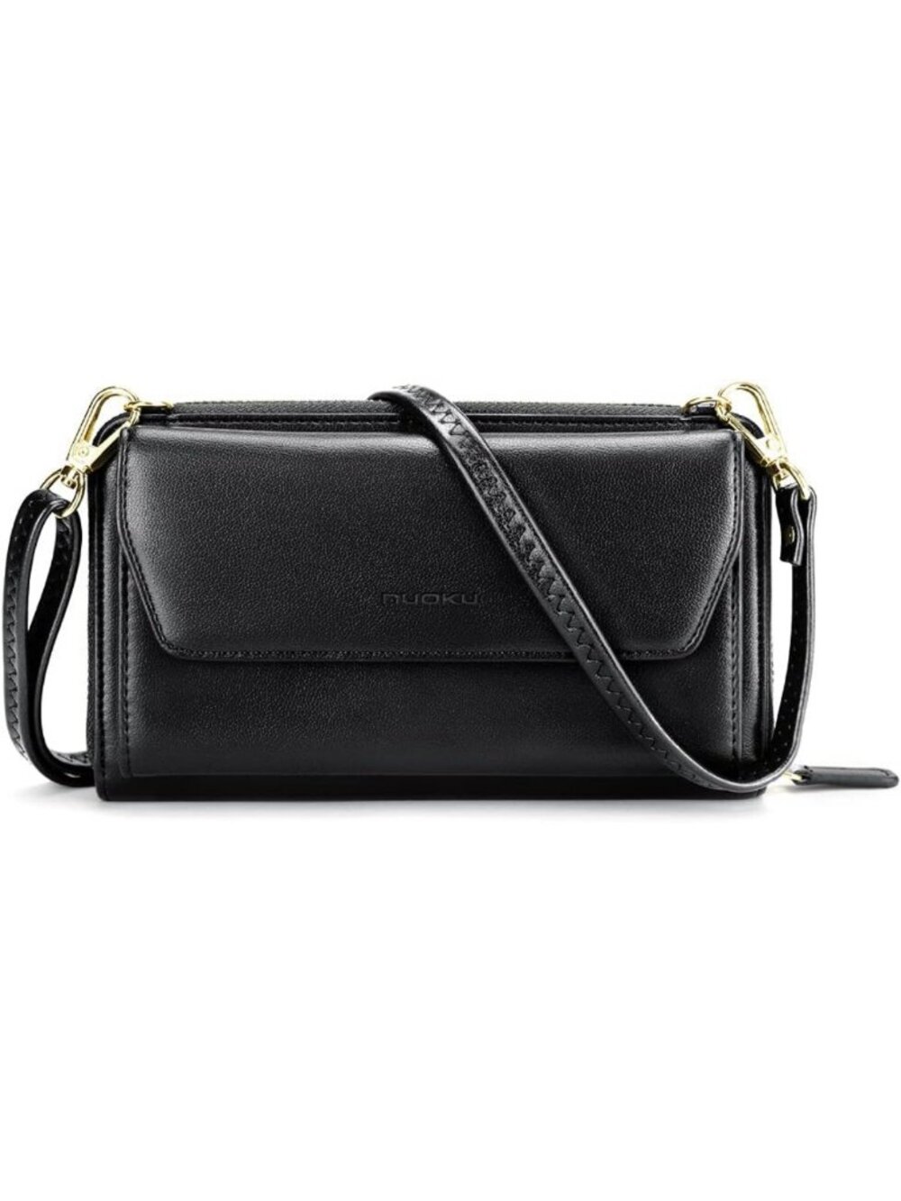 Stylish Crossbody Wallet Purse for Women | RFID Cell Phone Wristlet Clutch